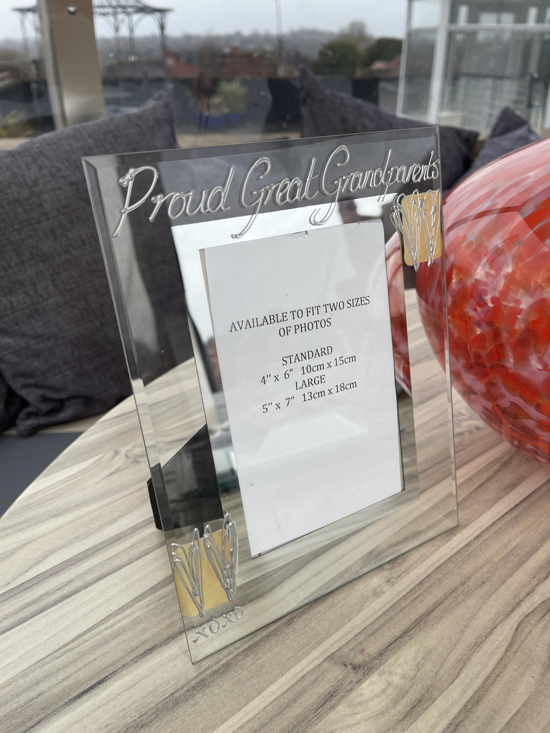 Proud Great Grandmother Photo Frame (P)(coff/silv)