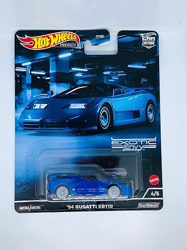 Hot Wheels 2022 - Bugatti EB110 '94 - Exotic Envy - Cultura del coche - 4/5 - Premium