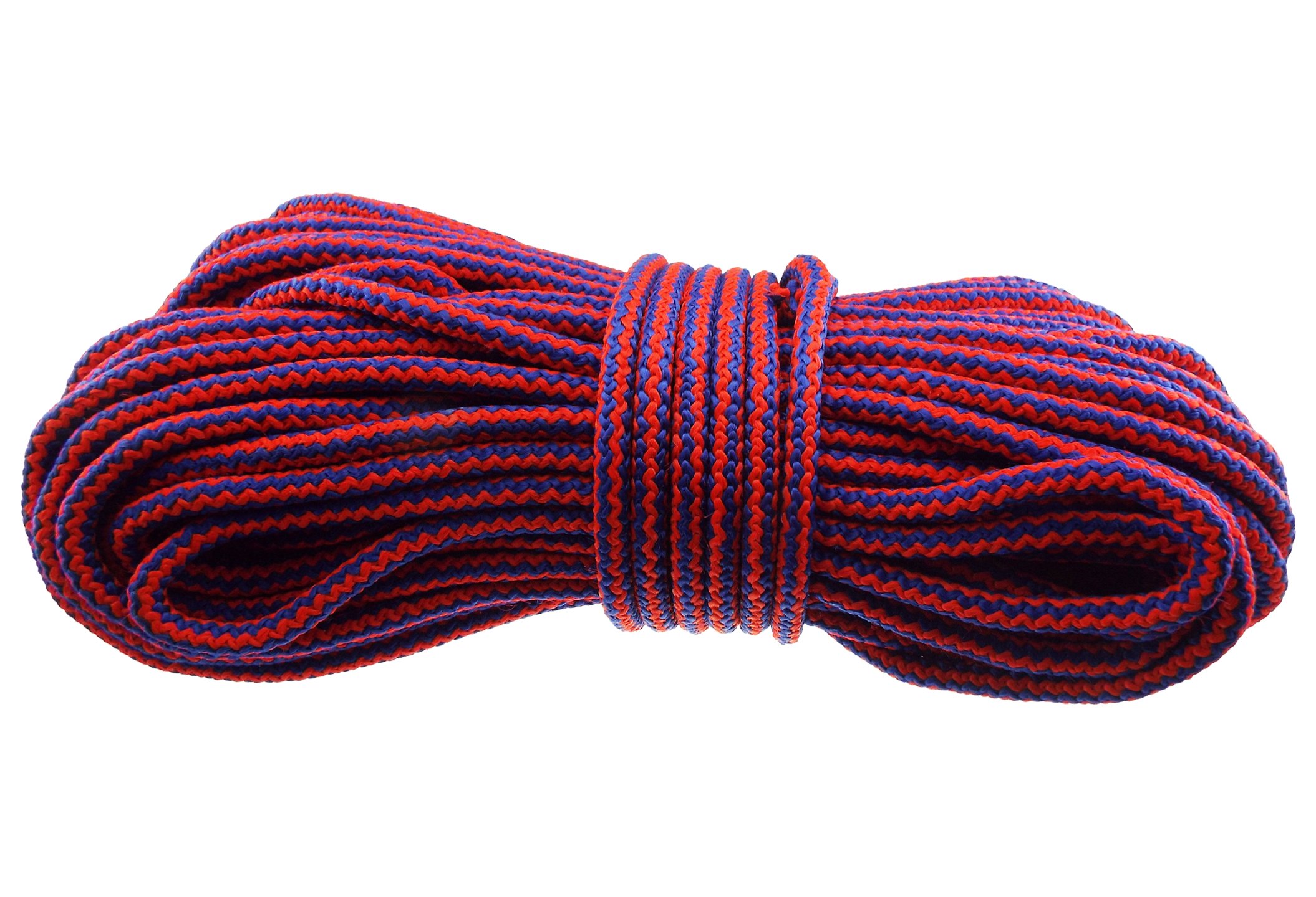 Cost Wise Red/Blue 6Mm Rope/Cord,General Purpose,Polypropylene(Full 10M(32.5Ft) ()