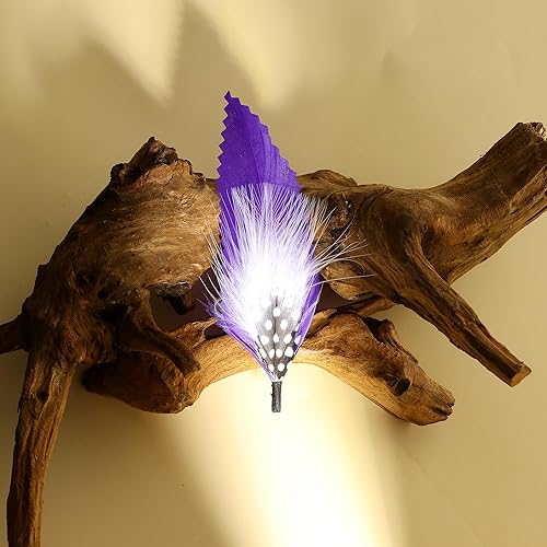 Miniatura 2 de Plumas de sombrero 30 estilos surtidos de plumas para sombreros Fedora, accesorios coloridos de plumas reales para hombres y mujeres