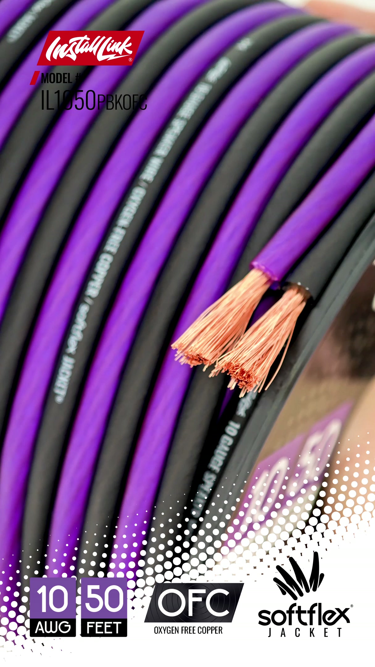 Amazon.com: Install Link 10 AWG Gauge Speaker Wire Cable (OFC 