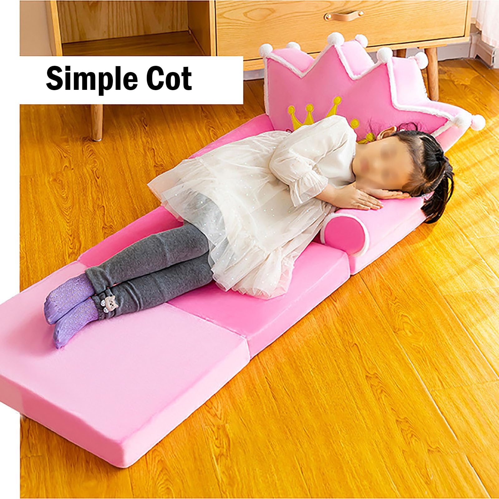 YUDIZWS Divano pieghevole per bambini del fumetto, divano per bambini pieghevole in peluche forma per bambini Divano Schienale Poltrona letto imbottita 2 in 1 Flip Open Couch Seat