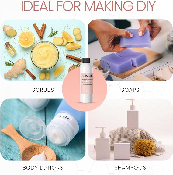 Germall Plus- Natural Preservative (300 Grams / 10.58 Ounce) - Clear Liquid - Good Liquid Preservative Compatible with Most Cosmetic Ingredients Good for Water-Based Formulas
