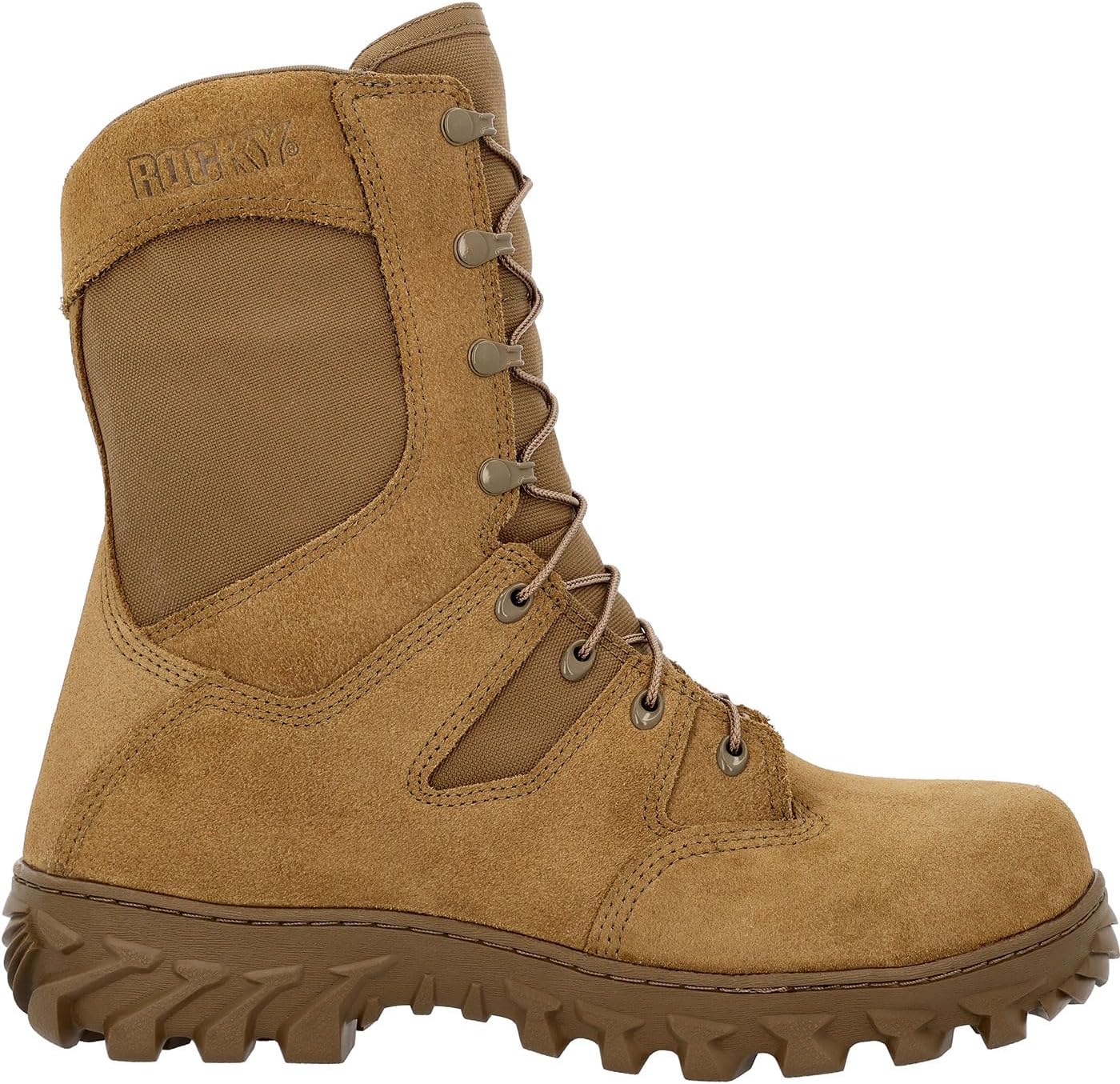 ROCKY S2V Predator Composite Toe 400g Insulated Military Boot, Coyote Brown, Size 12(W)