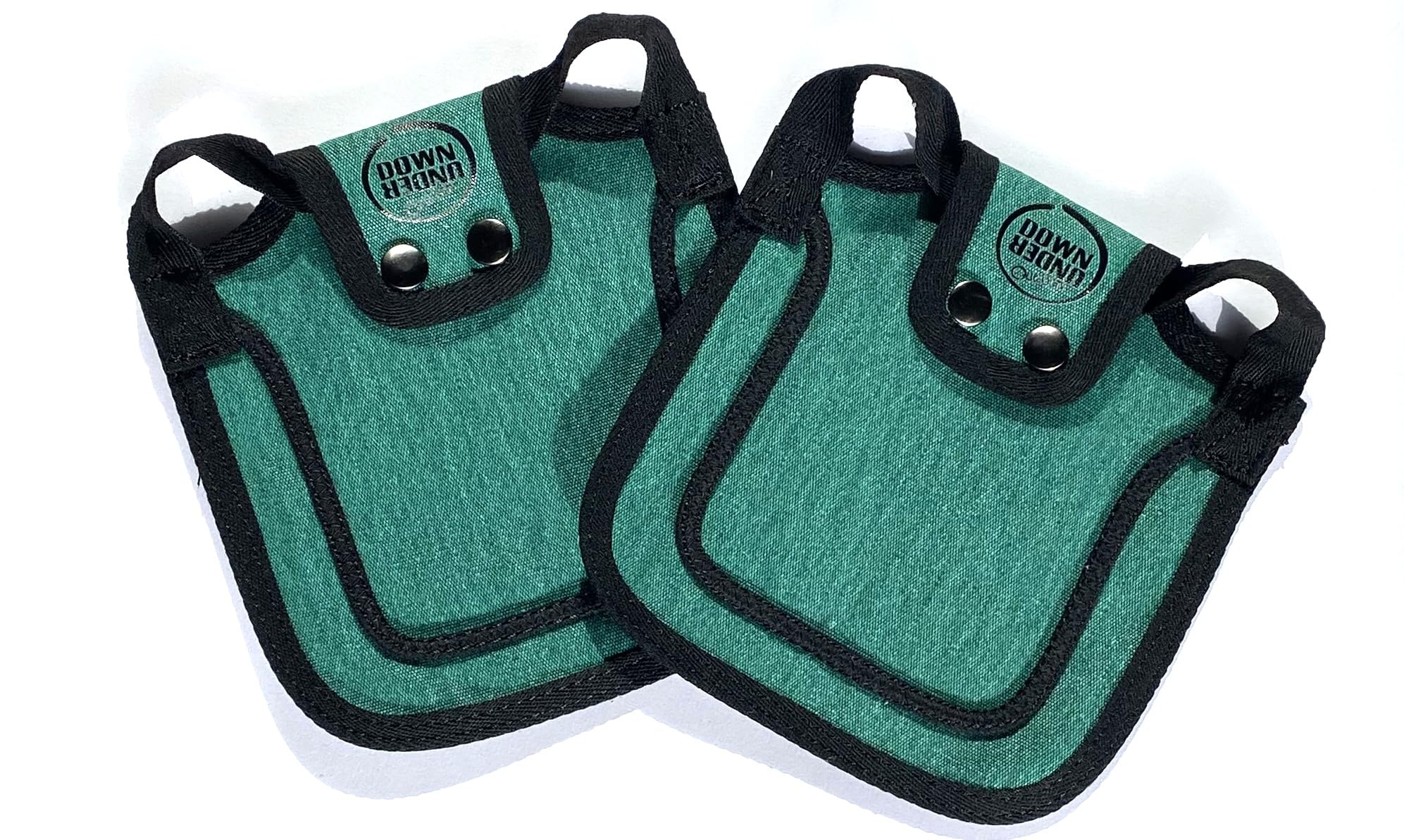 DOWN UNDER OUTDOORS 2 Pack Small Chicken Saddles for Bantams and Young Birds, Includes Shoulder Covers (Teal)