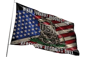 Fun Flags When Tyranny Becomes Law Rebellion Becomes Duty