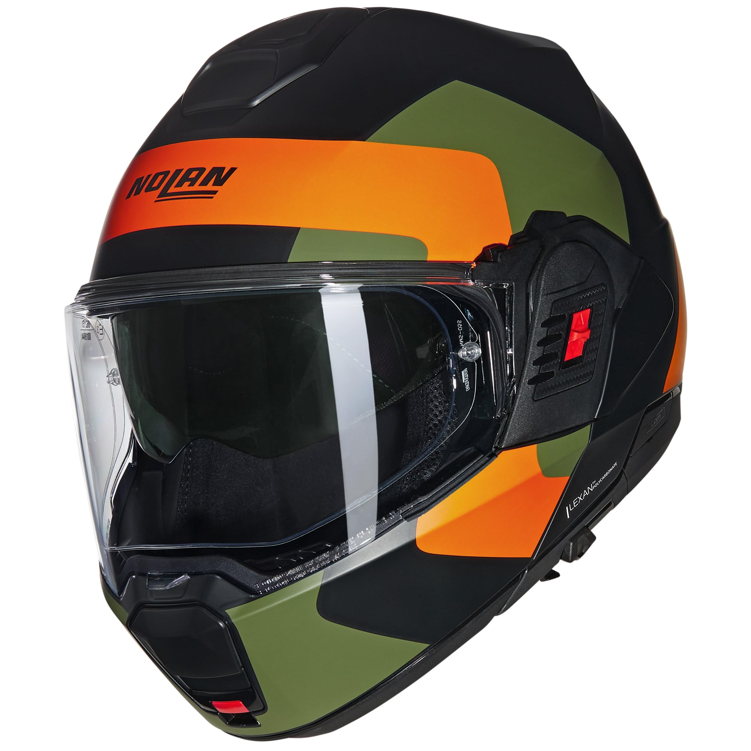 Nolan N120-1 Çene Açılır Motosiklet Kaskı-Omocromo 345-L