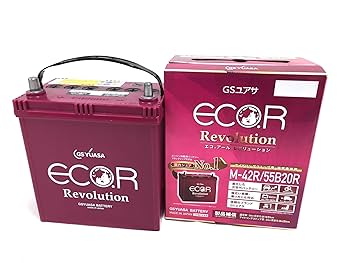 Amazon.co.jp: GS YUASA ER-M-42R/55B20R [ ECO.R Revolution