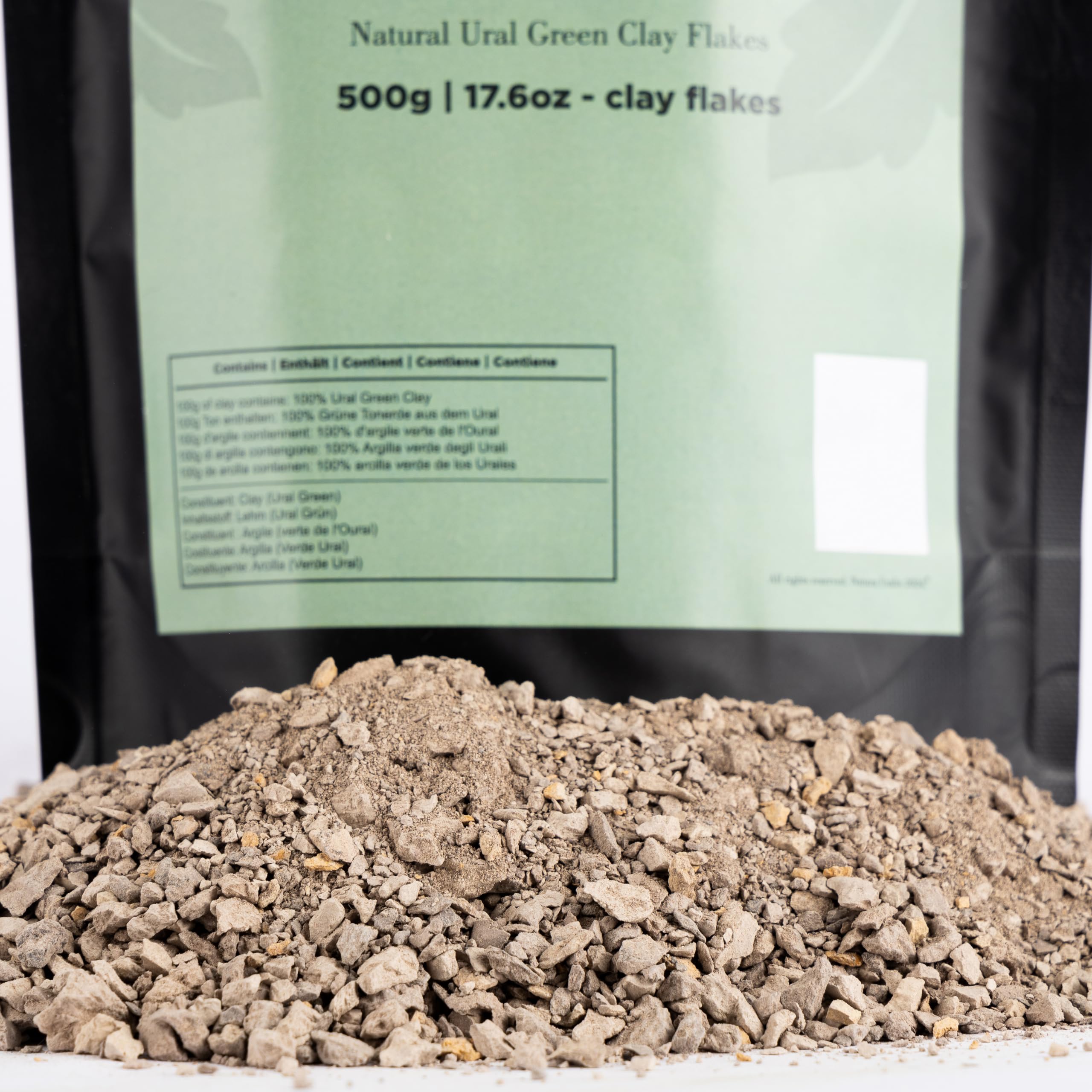 Arcilla Rosa Natural - 500g, Textura Terrosa Y Aterciopelada, Ideal Para Manualidades, ASMR O Terapia