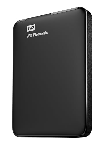 Western Digital WD 1TB 2.5 USB Elements Portable, WDBUZG0010BBK (Elements Portable Black)