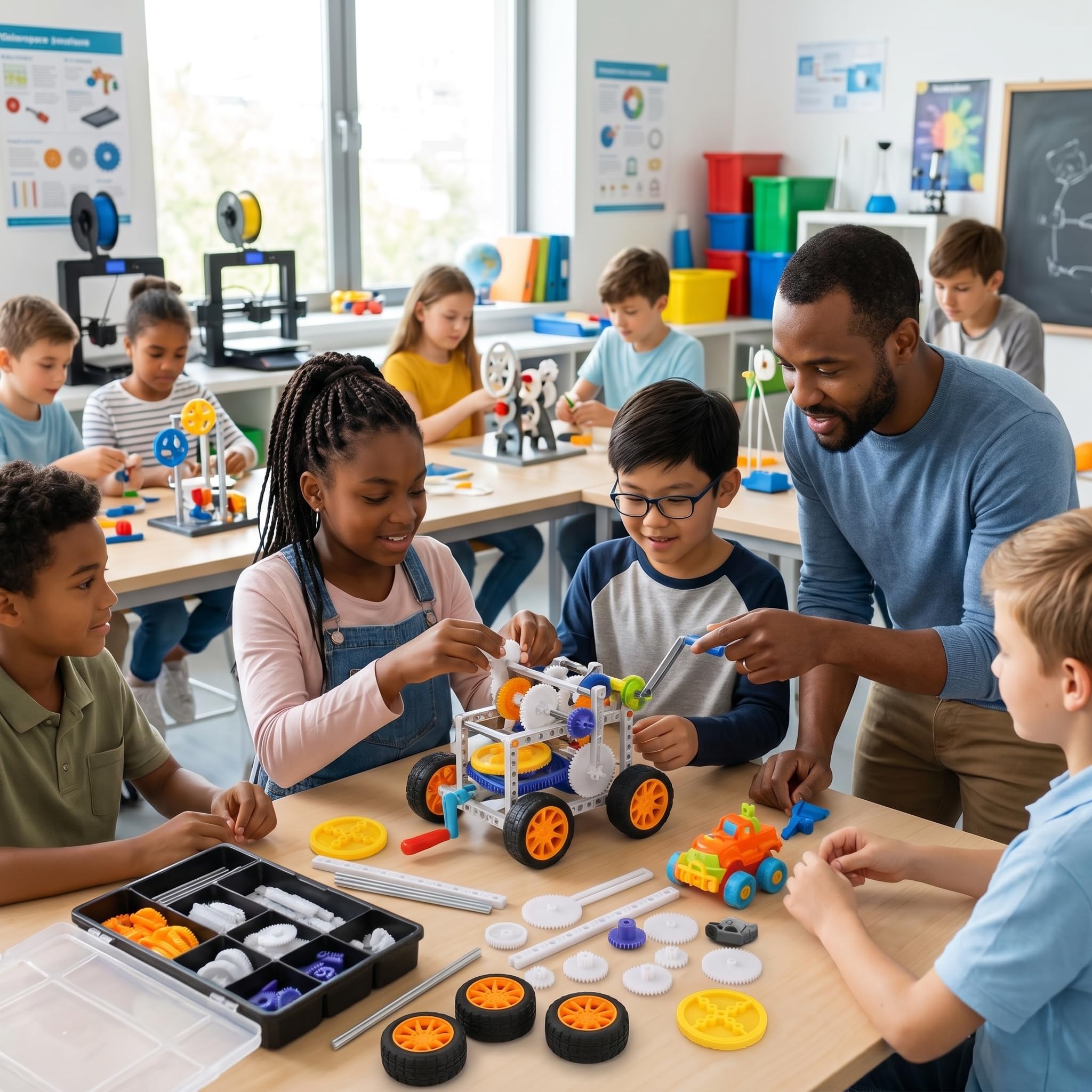 78 Sztuk Plastikowy Zestaw Przekładni, Mini Elektryczny Hobby Koło Pasowe Koło Pasowe Ślimak Zestaw Części Do Robota Diy Inteligentny Model Samochodu Akcesoria Do Przekładni