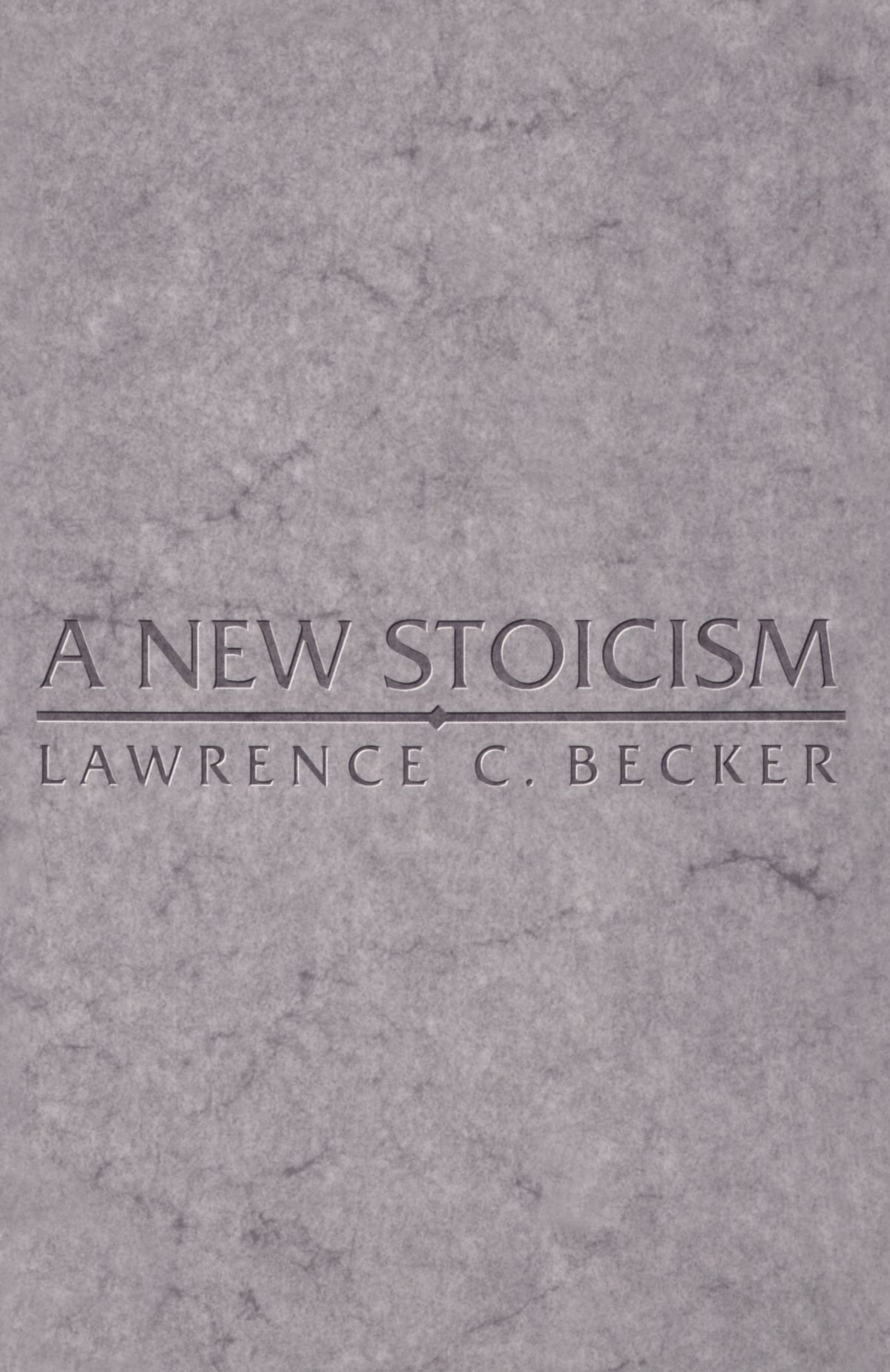 A New Stoicism cover