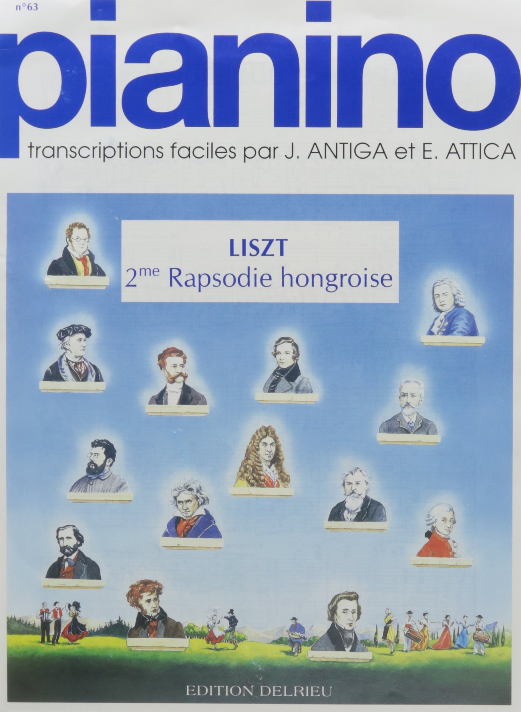 Rhapsodie hongroise n2 - pianino 63 --- piano