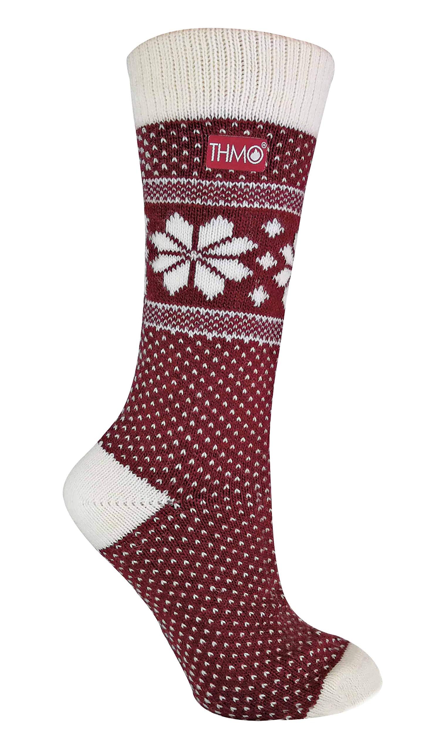 Ladies Vintage Thermal Wool Blend Socks -