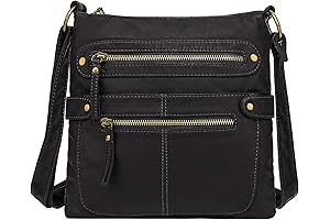 Crossbody Shoulder Bag: Scarlet Handbags Decorated with Ultra Soft Faux Leather