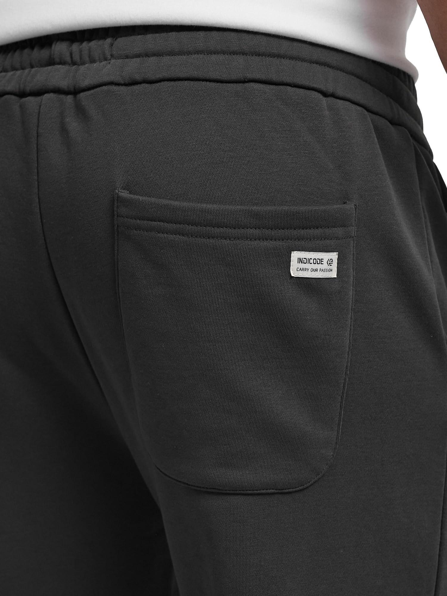 Indicode Pantalones de chándal INJumpy para hombre con pierna barril | Pantalones de chándal con cordón y bolsillos para hombres