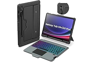 Nillkin Galaxy Tab S9 Plus Detachable Keyboard Case with Backlit, Kickstand and Trackpad
