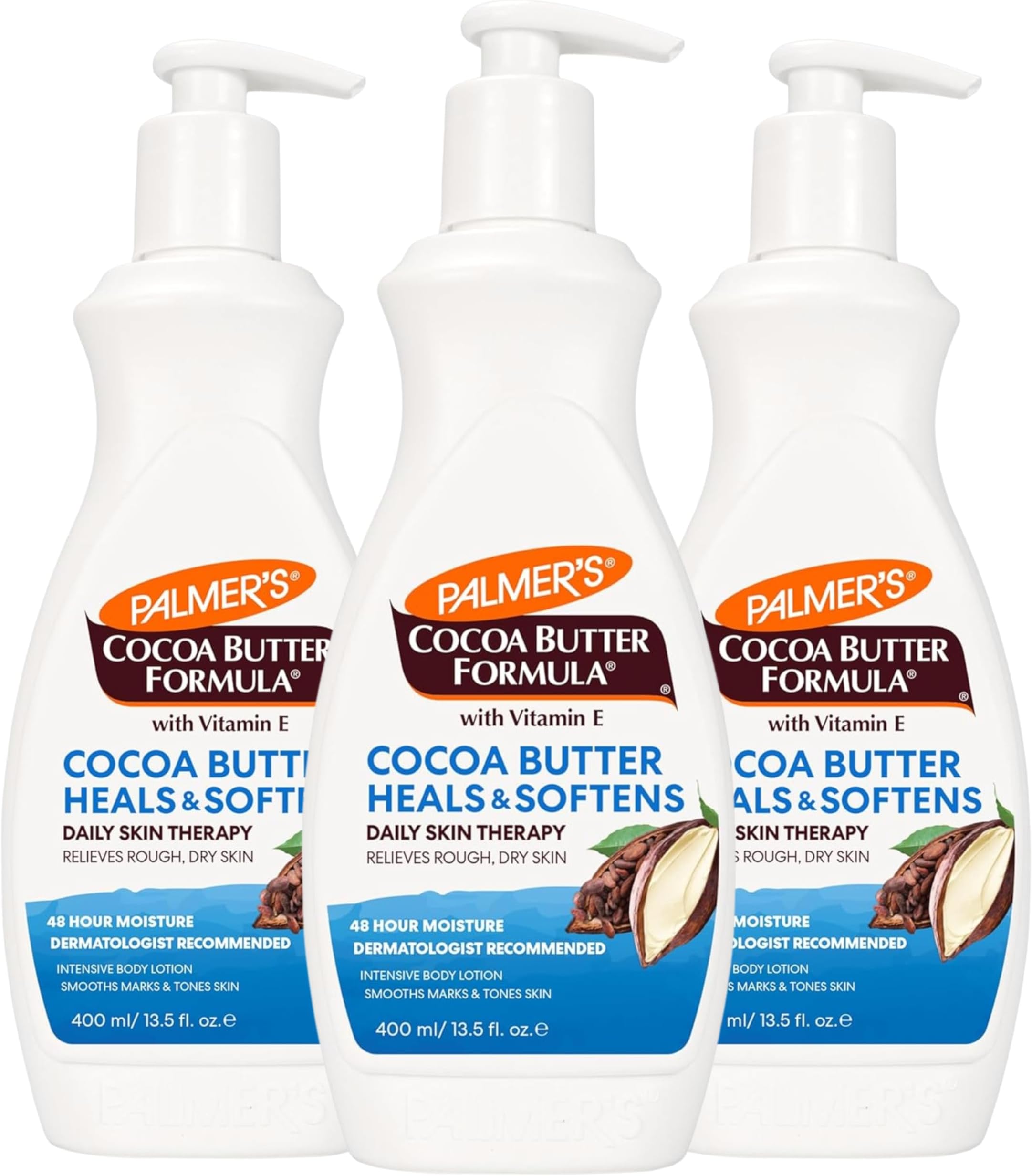 Cocoa Butter Formula Daily Skin Therapy Body Lotion With Vitamin E, 13.5 Fl Oz (3 Count) 13.5 Fl Oz (Pack Of 3)