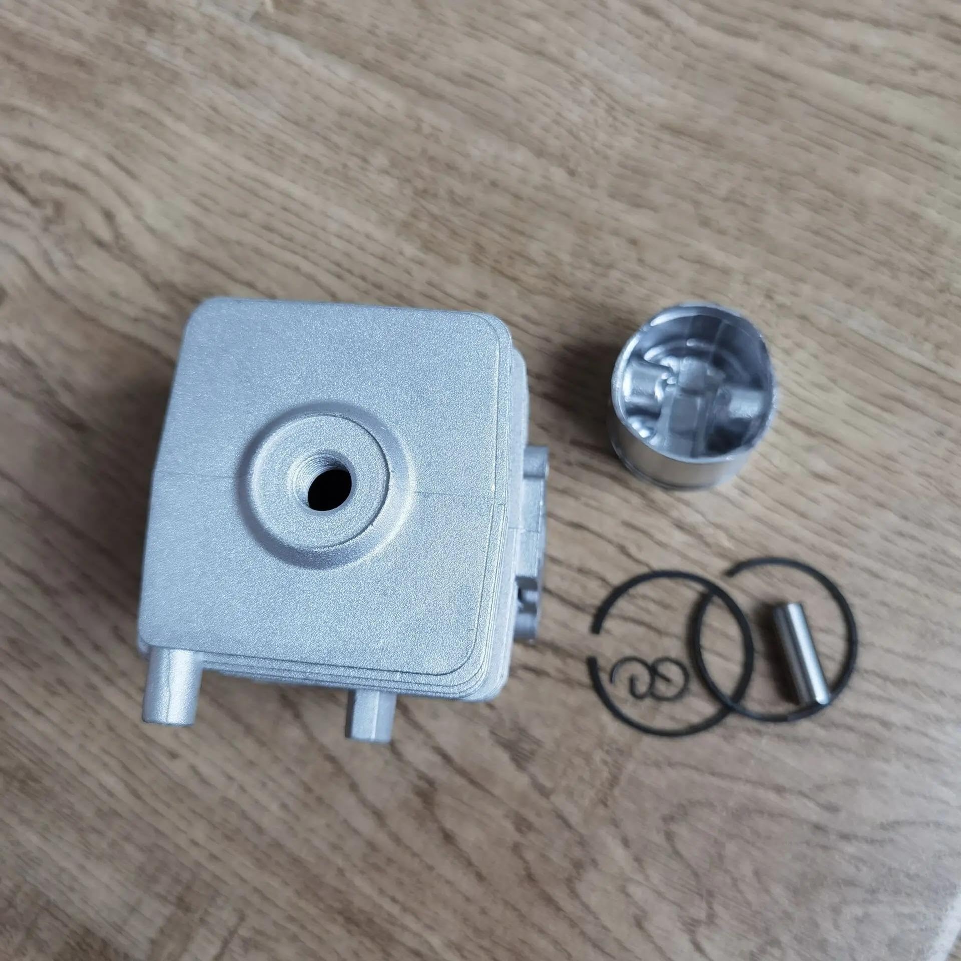 Kit de pistón Cilindro para Stihl HS81 HS86 Recubierto Cromo 34MM