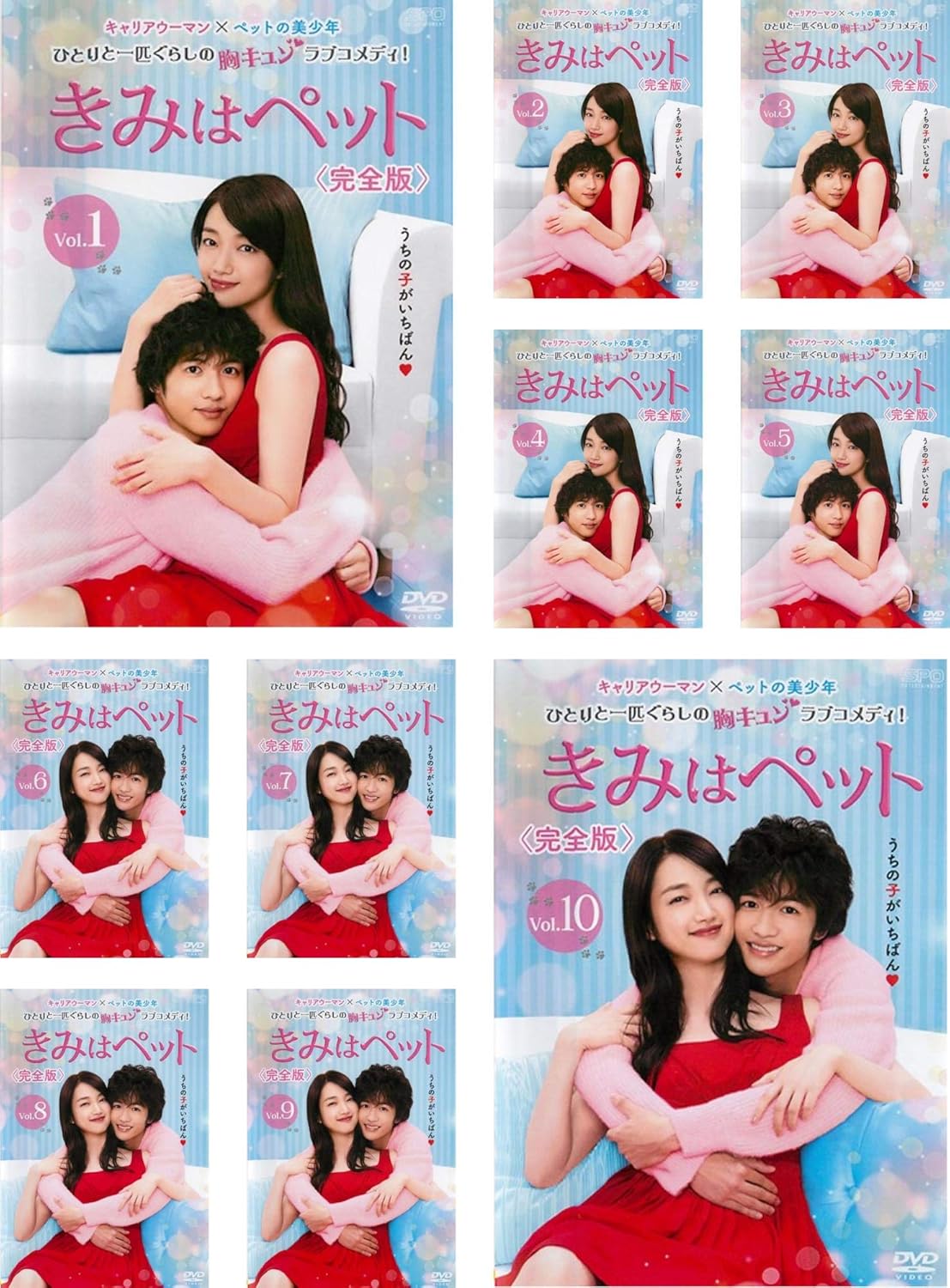 美品　きみはペット 完全版 DVD-BOX1・2 セット　　　志尊淳　入山法子 入山法子主演】きみはペット<完全版> Vol.1 | 宅配DVDレンタルの