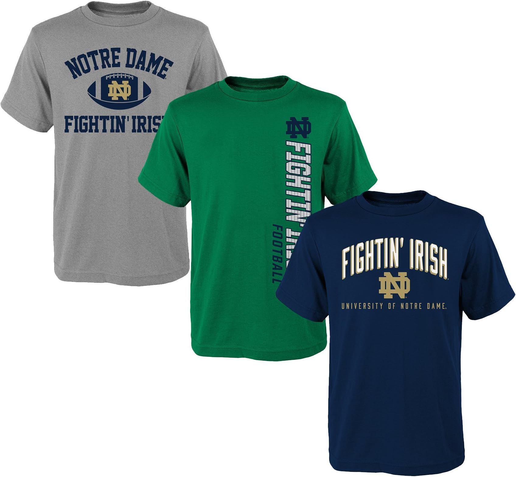 OuterStuff NCAA Youth Boys 8-20 3Piece Tee Set