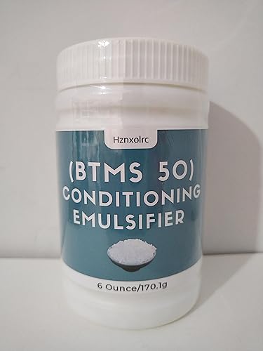 Miniatura 9 de Emulsionante acondicionador BTMS 50 de 6 oz para hacer acondicionador sin enjuague, gránulos emulsionantes acondicionadores BTMS 50 premium