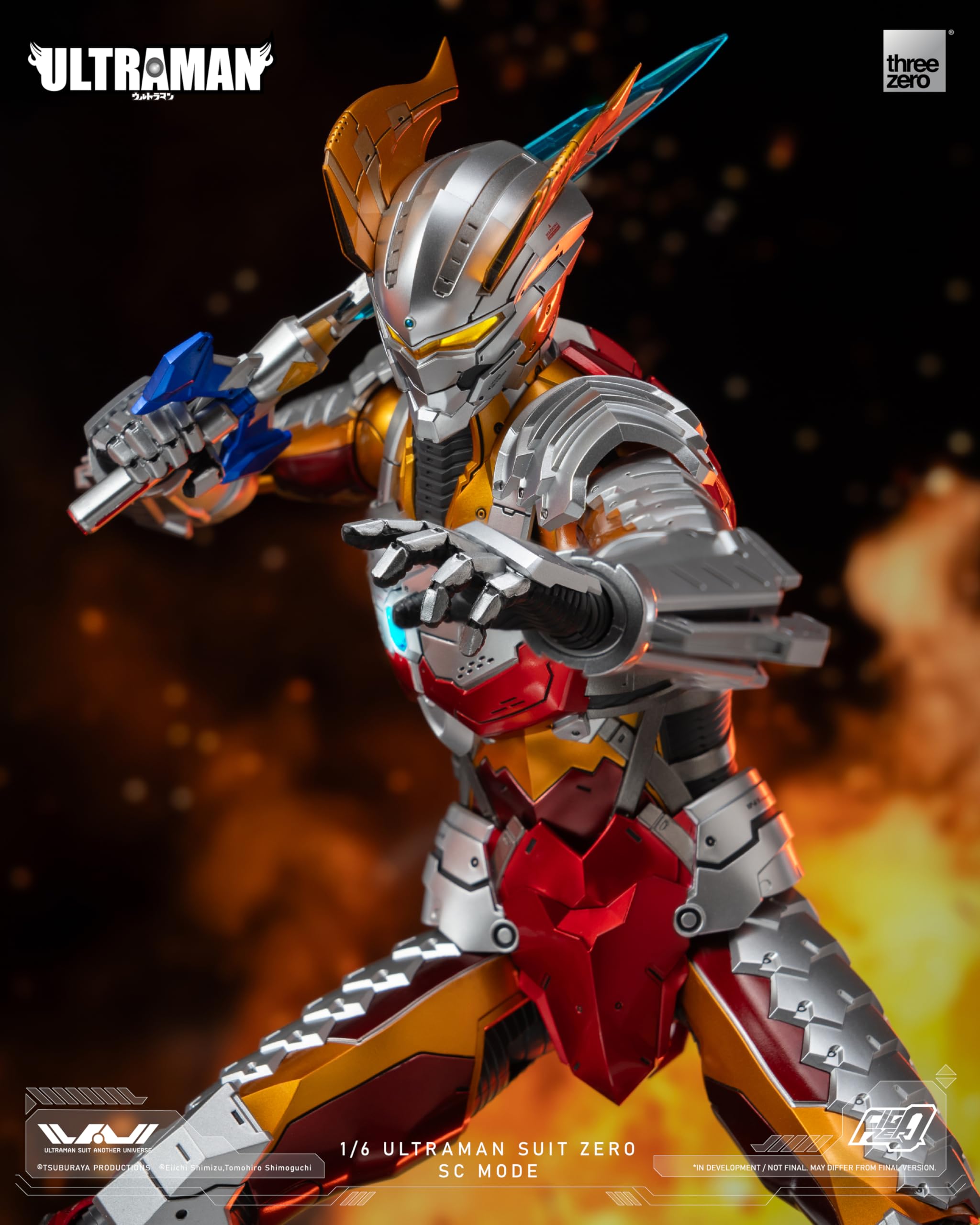 Amazon.com: threezero: Ultraman Suit Another Universe