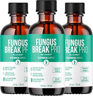 (3 Pack) Fungus Break Pro Drops - Official FungusBreak Pro Advanced Liquid Drop Supplement, All Natural Liquid Premium Support Formula Overall Health & Wellness Drop Supplement, 3 Bottles For 3 Months