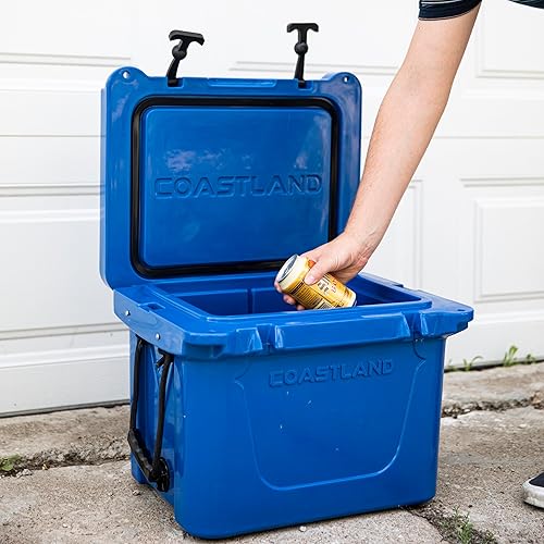 Miniatura 7 de Coastland Delta Series Rotomolded Coolers, Premium Everyday Use Insulated Cooler, Ideal Portable Ice Chest Available in Multiple Capacities & Colors