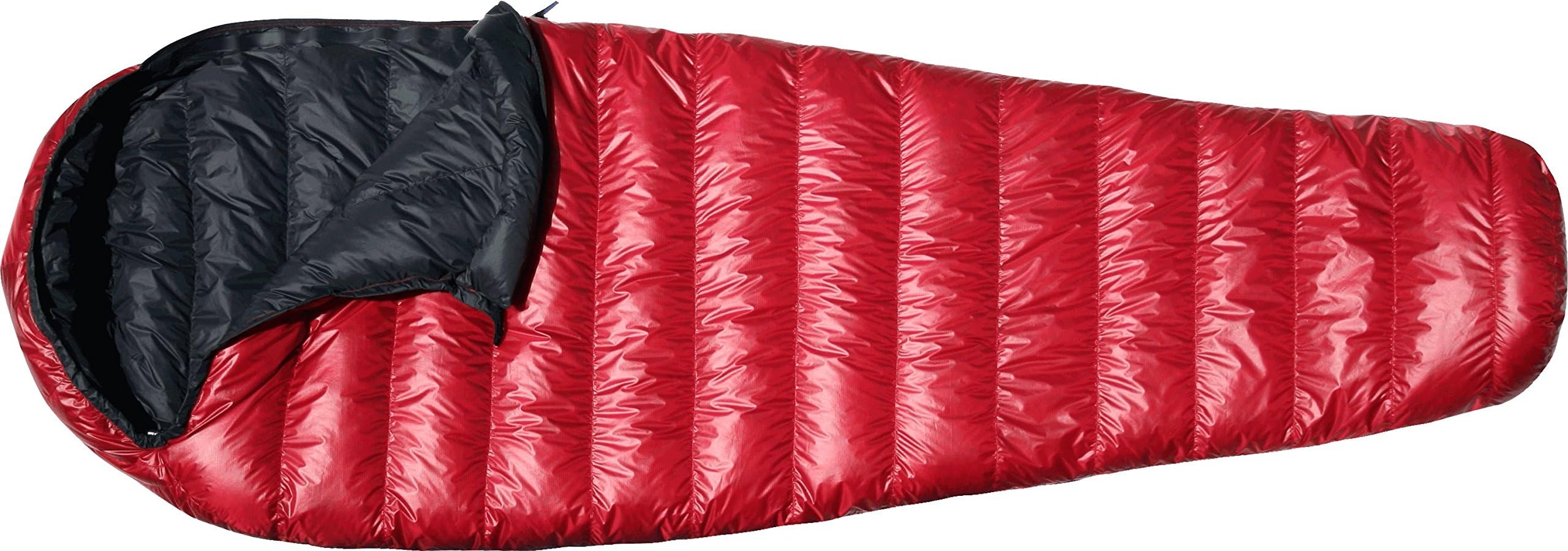 SummerLite 32F Degree Down Sleeping Bag - Regular/Right Zip - Cranberry