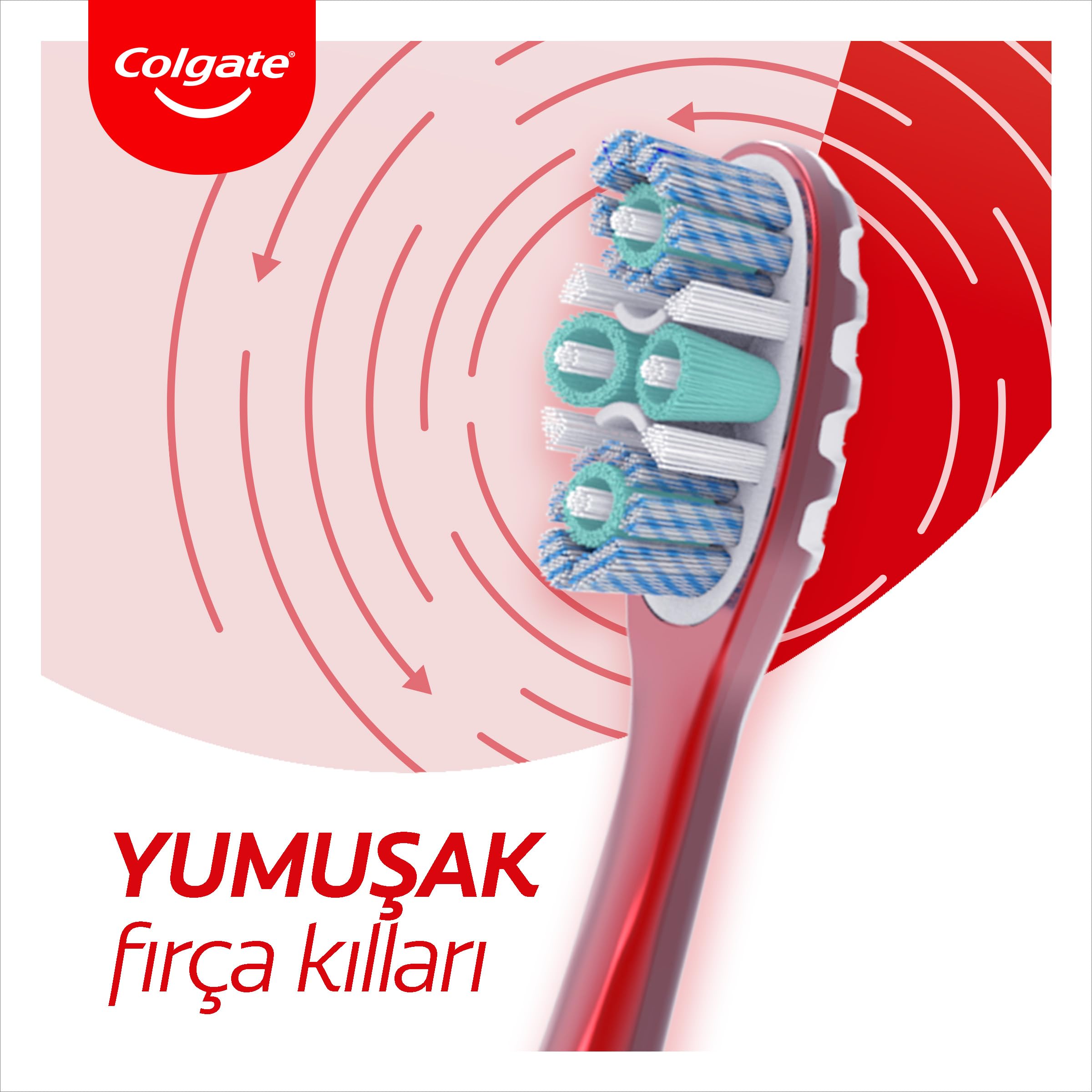 Colgate 360 Gelişmiş Optik Beyaz Yumuşak Beyazlatıcı Diş Fırçası