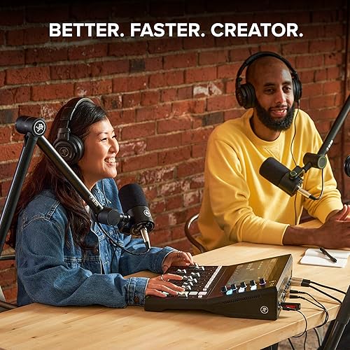 Miniatura 2 de Mackie DLZ Creator - Mezclador digital adaptativo para podcasting, transmisión y YouTube con modos de usuario, tecnología Mix Agent, mezcla