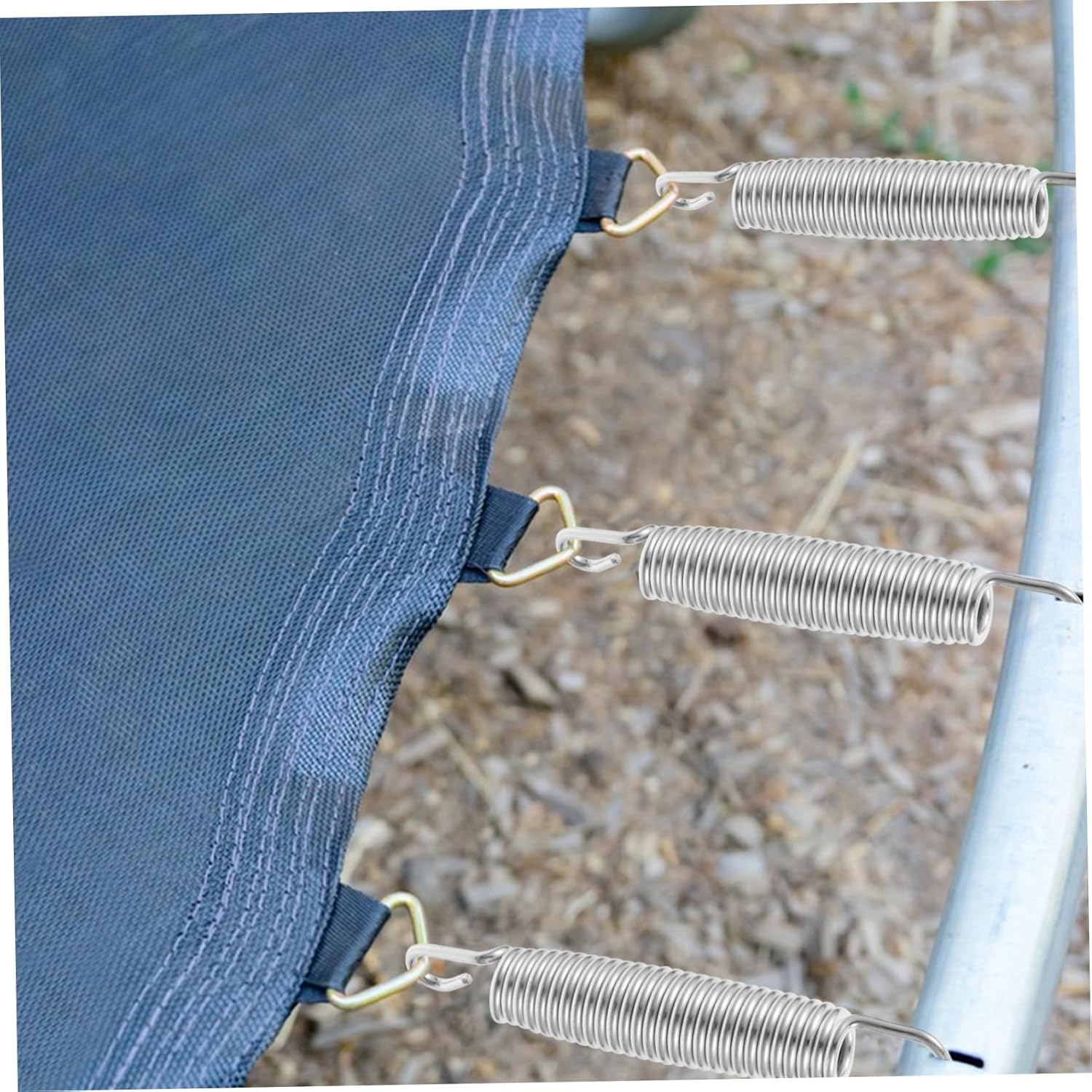 Zerodeko 20pcs Heavy Duty Trampoline Springs Tension Springs for Enhanced Bounce Performance Replacement Parts for Outdoor Trampolines