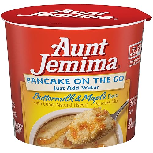 Buttermilk Maple Pancake Cup, (12 Pack) Packaging May Vary)