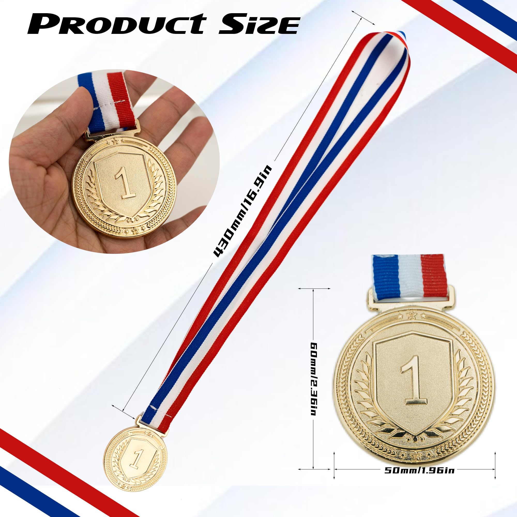 Express Medals Die-Stamped Solid Medal Gold Finished Small Service Bar Chenille Lapel Pin with Clutch Back