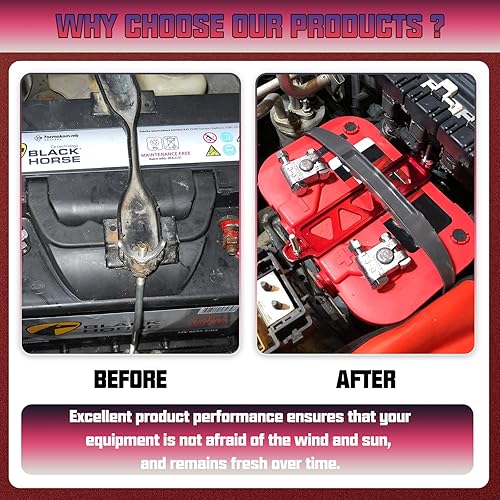 Miniatura 4 de Wazzh Soporte de Batería de Aleación de Aluminio, Soporte de Retención, Accesorios para Coche.