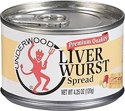Underwood Liverwurst Spread 4.25 Ounce (Pack of 2)