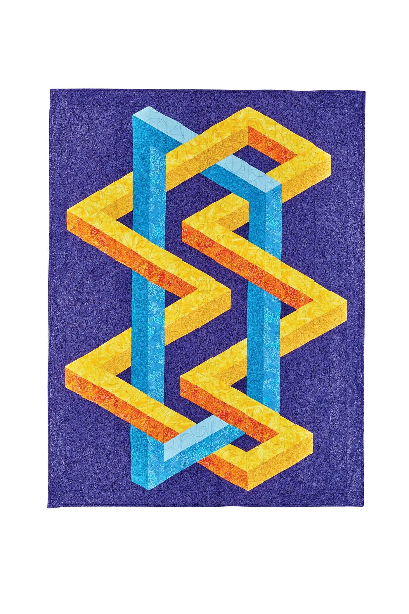 Stunning 3-D Quilts Simplified: Create Dimension With Color, Value & Geometric Shapes