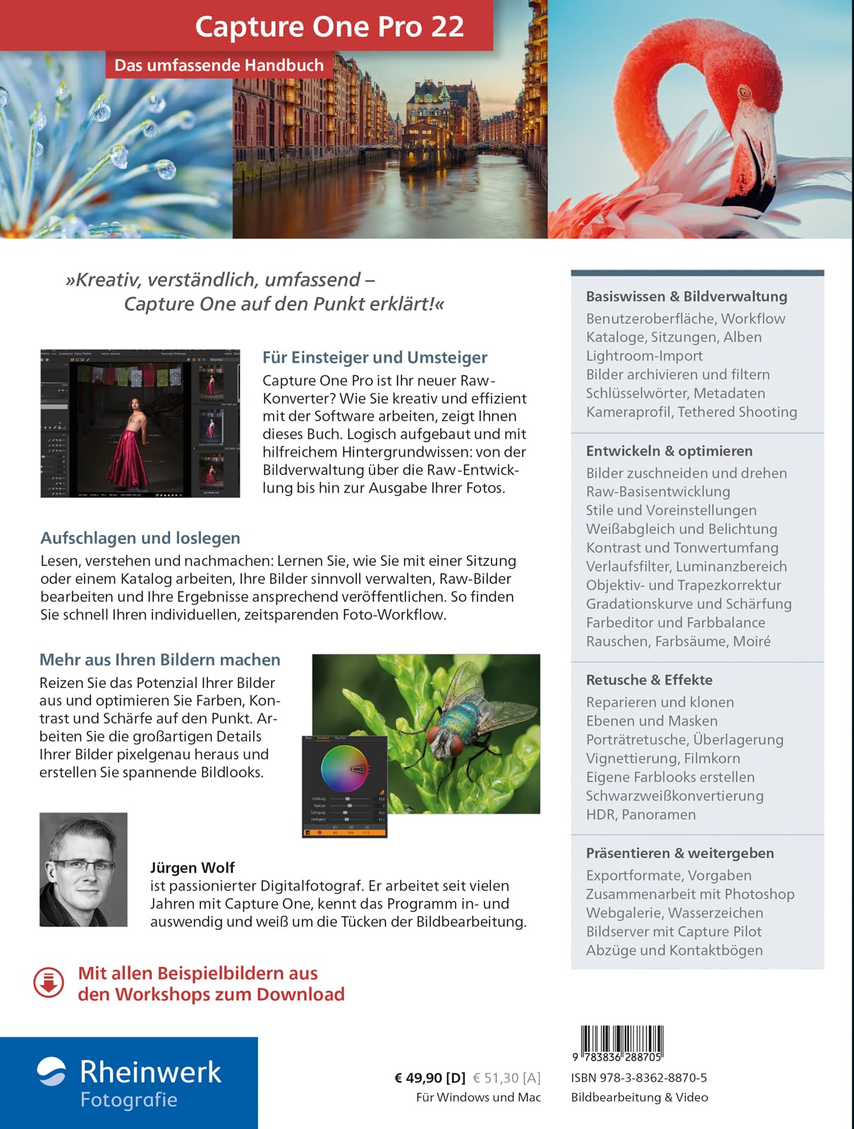 Capture One Pro 22: Das umfassende Handbuch. Profitricks und Expertenwissen zur Bildbearbeitung. Mit zahlreichen Workshops zur Software