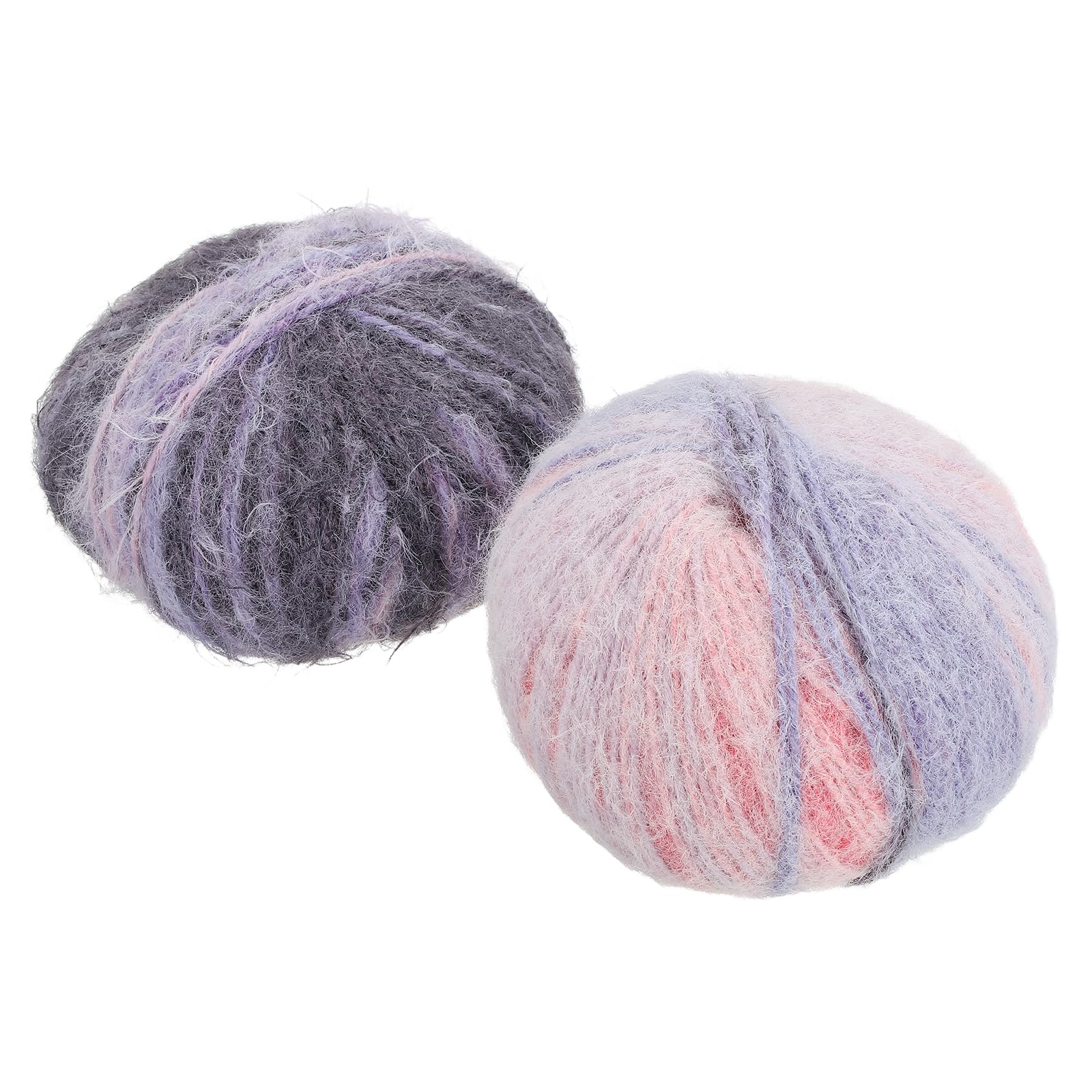 Hilo mohair para tejer bufandas y gorros de lana en tardes de invierno