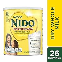 Vista 11 de NIDO Leche en Polvo Entera Fortificada 12x800gUS (Paquete de 5)