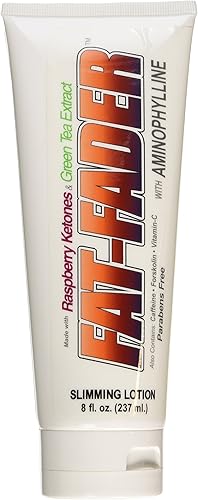Fat Fader Loción (3Pack) de adelgazamiento 2,5% aminophylline WFrambuesa Ketones & Extracto De Té Verde