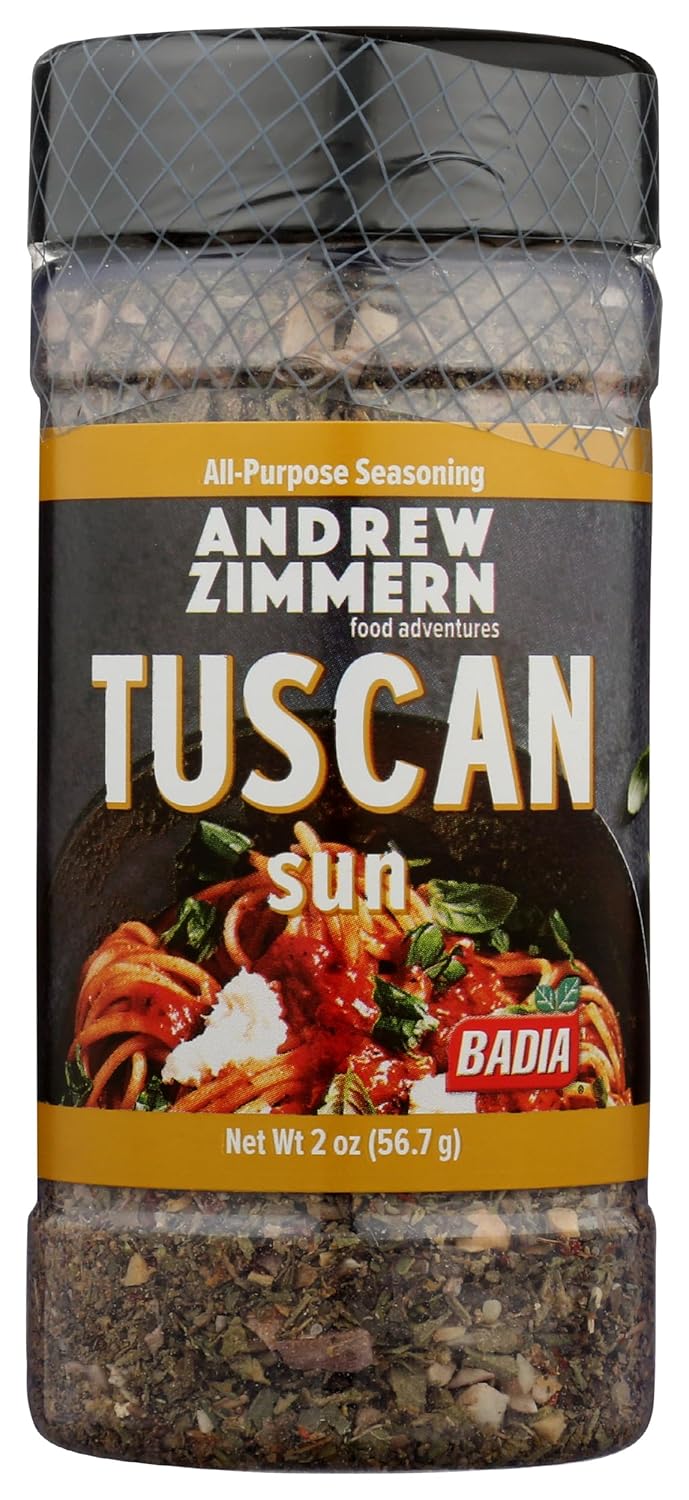 Andrew Zimmern Tuscan Style Italian Seasoning, Kosher, 3.28 Ounces (Pack Of 6)