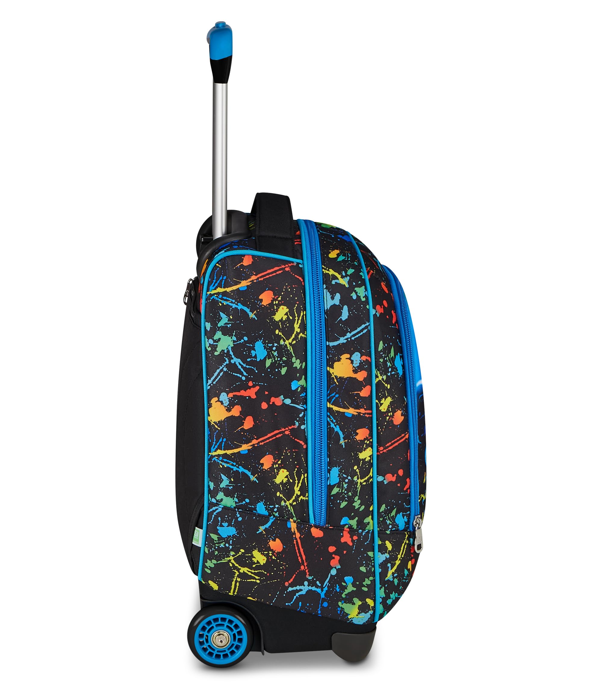 SJ GANG STYLE JAM GANG Big Trolley, 30 L, Doppio Scomparto, Spallacci a scomparsa, Doppio uso, Tasca frontale, Scuola elementare, Jet Black, Bambini, blu