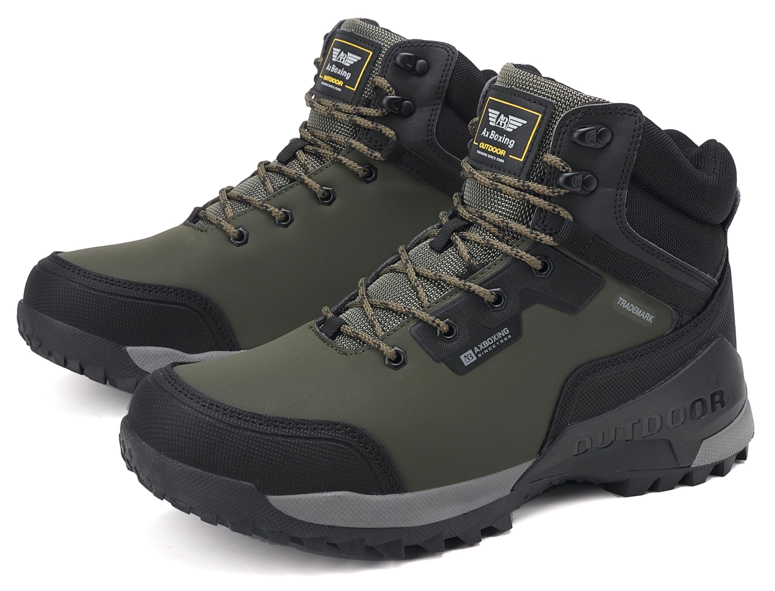 ARRIGO BELLO Hombre Botas Botines Zapatos Invierno Botas de Nieve Cálido Fur Forro Aire Libre Boots Urbano Senderismo Esquiar Caminando 41-46