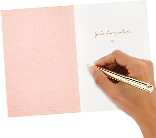 Miniatura 5 de Hallmark Tarjeta de bienvenida de bebé para niña (balones), felicitaciones