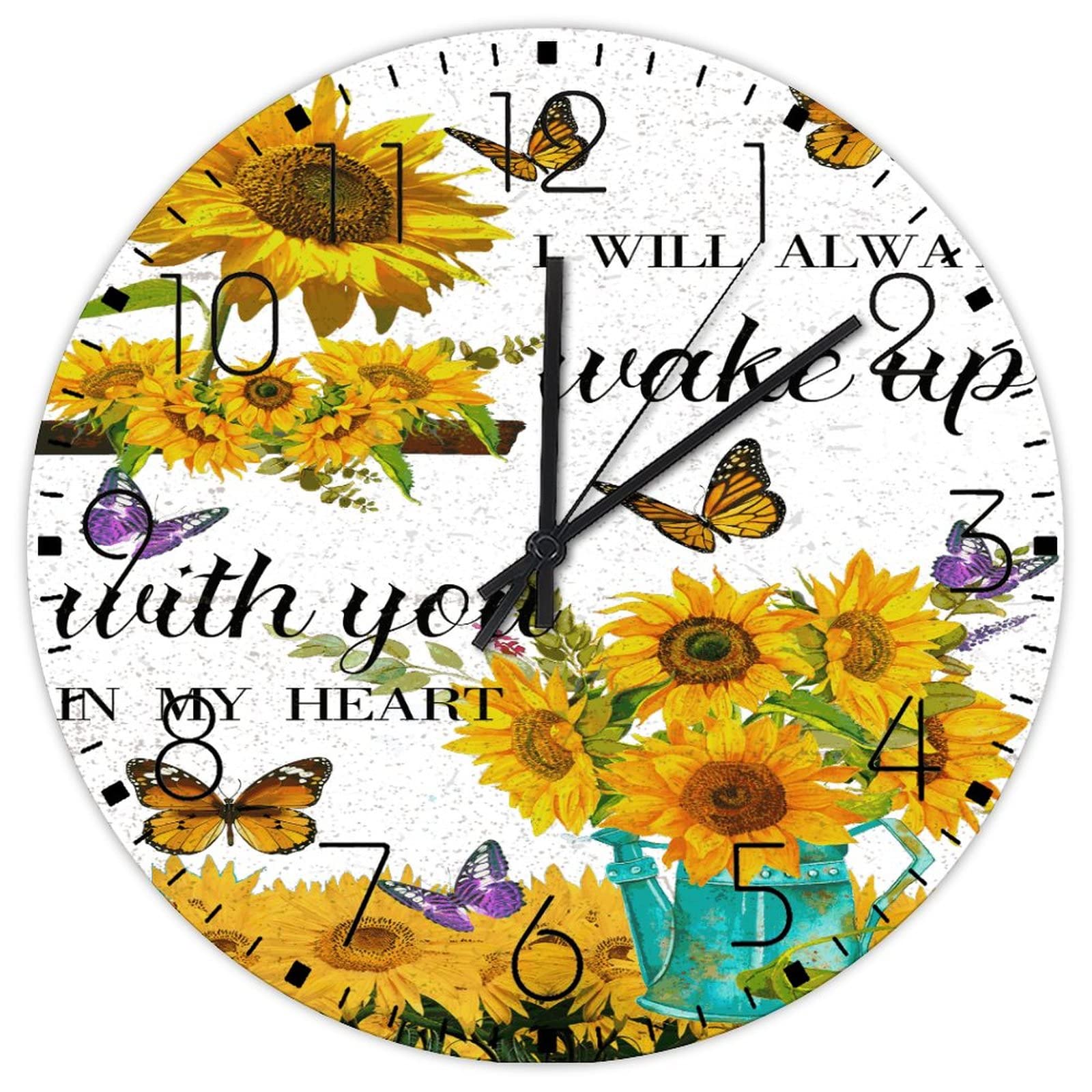 Horloge murale en bois design vintage pour un atelier chaleureux