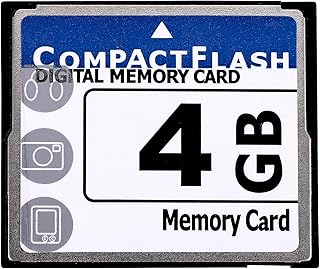 Professional - Tarjeta de Memoria Flash compacta (4 GB), Color y Azul