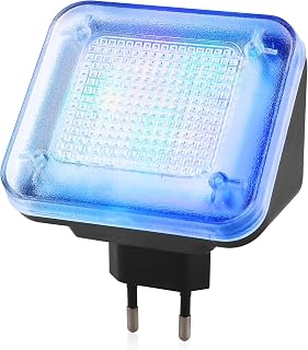 Simulateur TV LED, 24 LED, 3 programmes sélectionnables, protection anti-intrusion, fausse télévision par simulation de lumière, haute sécurité
