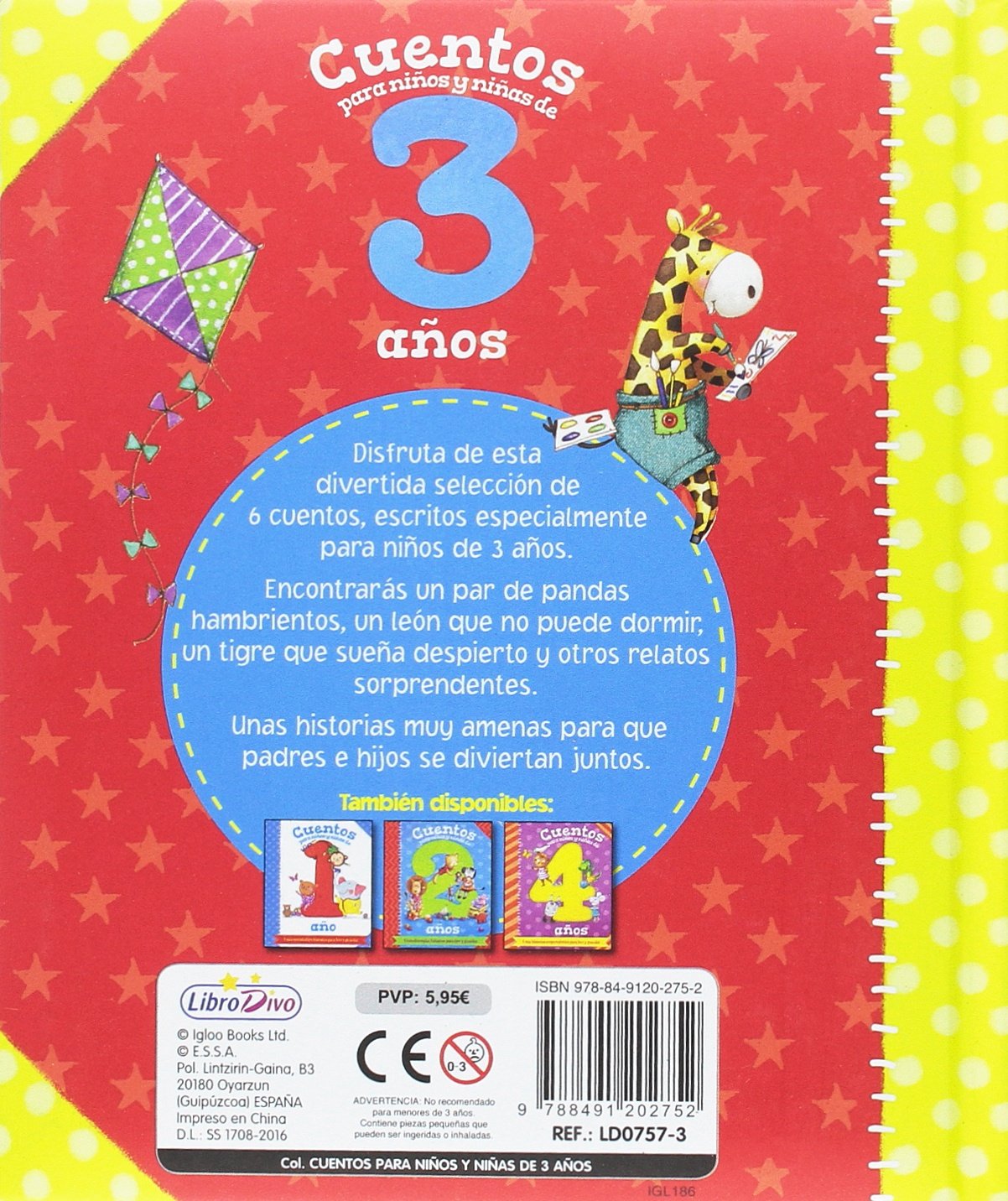 Cuentos para Niños y Niñas de 3 Años (CUENTOS PARA NIÑAS POR EDADES)